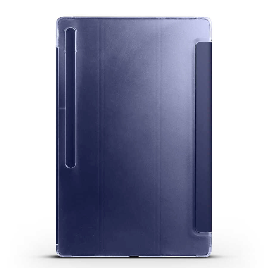 Galaxy Tab S9 Plus Zore Smart Cover Standlı 1-1 Kılıf Siyah