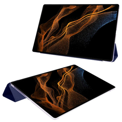 Galaxy Tab S9 Plus Zore Smart Cover Standlı 1-1 Kılıf Siyah