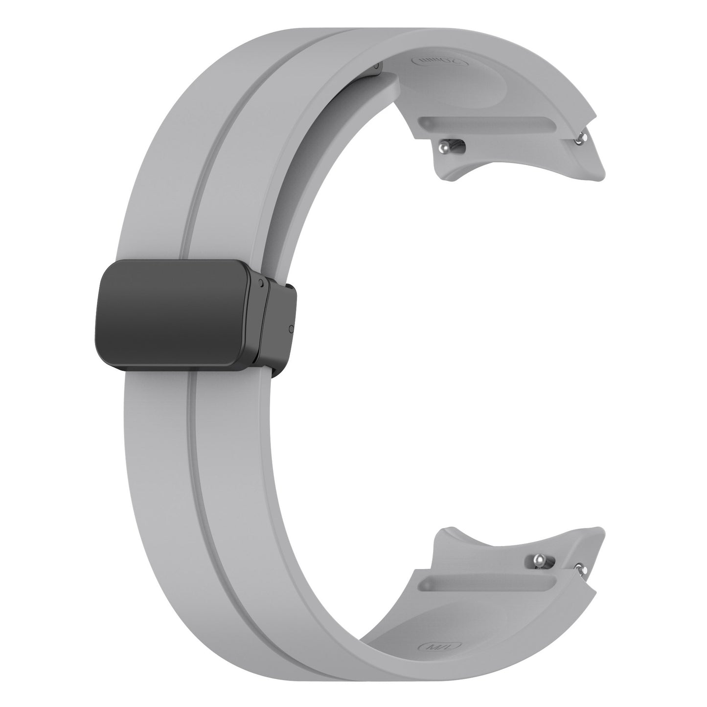 Galaxy Watch 4 Classic 42mm Zore KRD-84 Silikon Kordon Gri