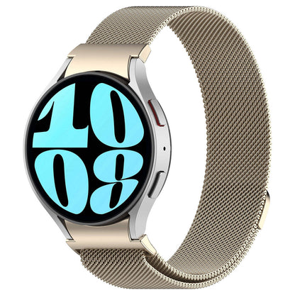 Galaxy Watch 6 Classic 47mm Zore KRD-01 Metal Kordon Gümüş