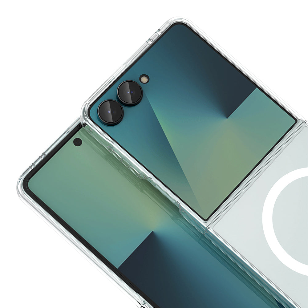 Galaxy Z Flip 8 Kılıf Kamera Korumalı M-safe Sert PC Zore Porto Kapak