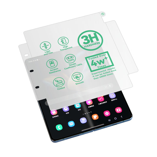 Galaxy Z Fold 3 Zore Hizalama Aparatlı S-Fit Body Ekran Koruyucu Renksiz