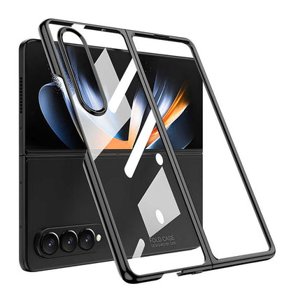 Galaxy Z Fold 4 Kılıf Zore Full Camlı Kıpta Kapak