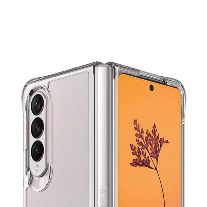 Galaxy Z Fold 4 Kılıf Zore Vonn Kapak Renksiz