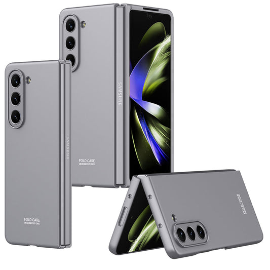 Galaxy Z Fold 5 Kılıf Zore Sert Kıpta Kapak Siyah