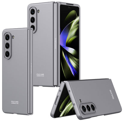 Galaxy Z Fold 5 Kılıf Zore Sert Kıpta Kapak Koyu Yeşil