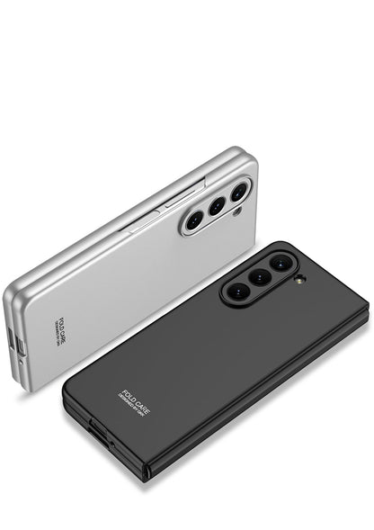 Galaxy Z Fold 5 Kılıf Zore Sert Kıpta Kapak Koyu Yeşil