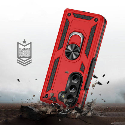 Galaxy Z Fold 5 Kılıf Zore Vega Kapak Kırmızı