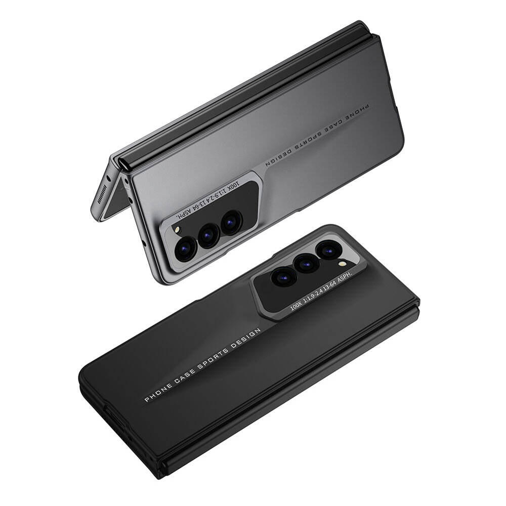 Galaxy Z Fold 6 Kılıf Ultra İnce Kamera Korumalı Sert Rubber Zore Procase Kapak Siyah