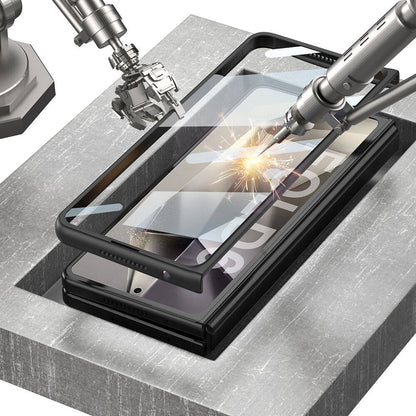 Galaxy Z Fold 6 Kılıf Ultra İnce Kamera Korumalı Sert Rubber Zore Procase Kapak Gri