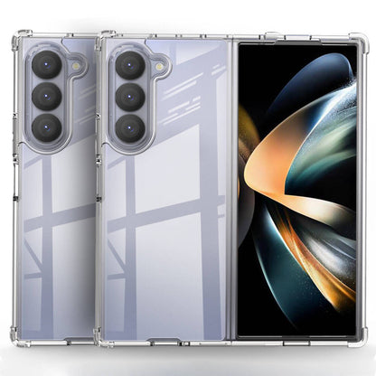 Galaxy Z Fold 6 Kılıf Zore Nitro Anti Shock Silikon Şeffaf