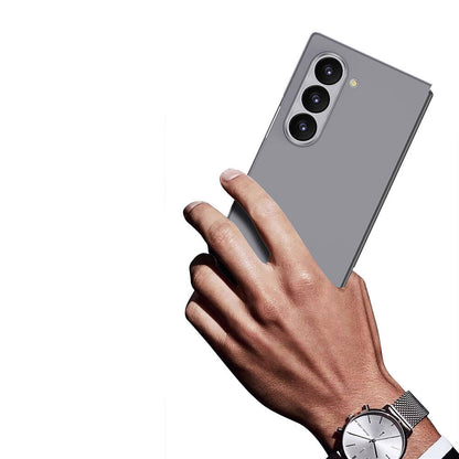 Galaxy Z Fold 6 Kılıf Zore Sert Kıpta Kapak Siyah