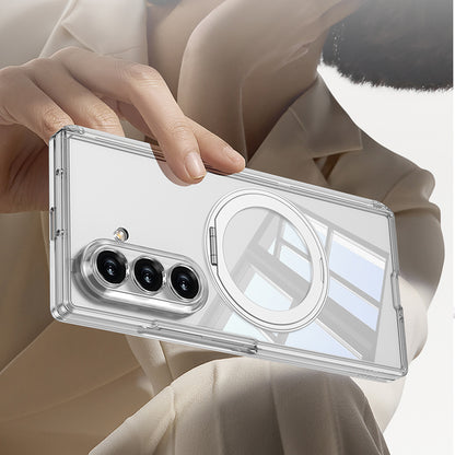 Galaxy Z Fold 8 Ultra M-safe Şarj Özellikli Zore Kıpta KPT-02 Standlı Kapak