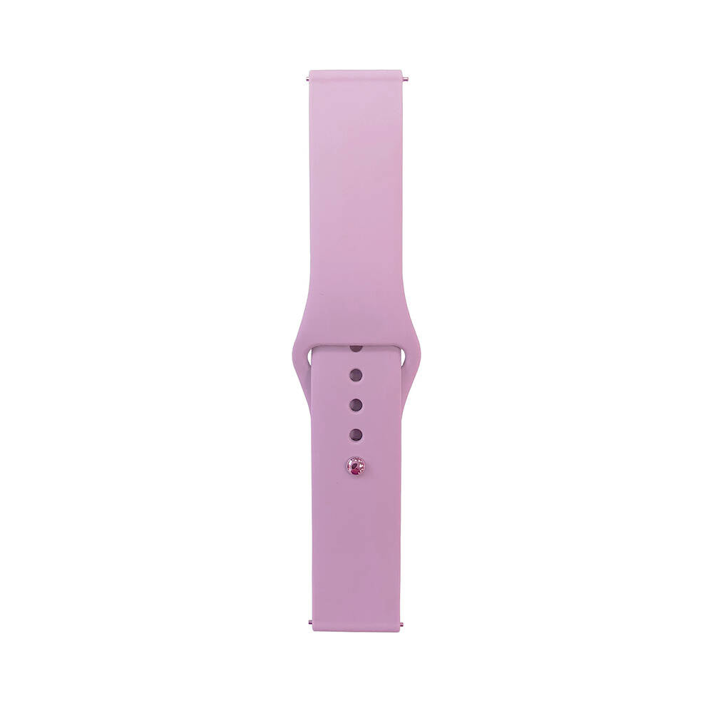 Gear S2 Band Serisi 20mm Klasik Kordon Silikon Strap Kayış