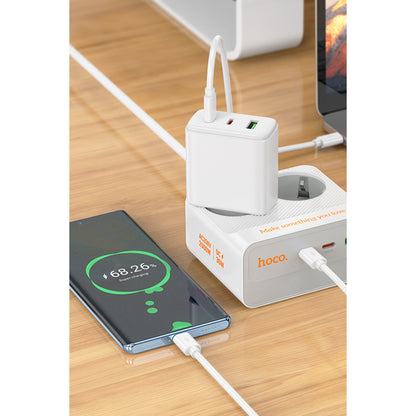Hoco. AC27 Descanso 5in1 2M 2500W Priz Dönüştürücü