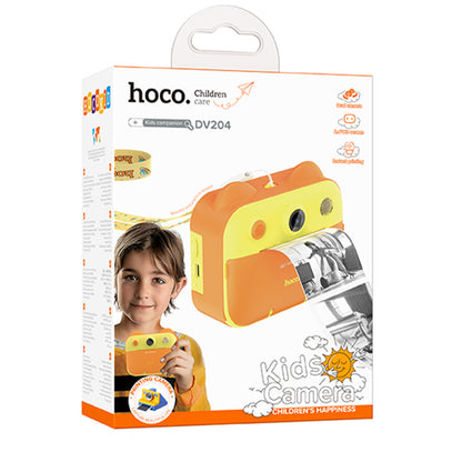 Hoco. DV204 IPS HD Ekranlı Çift Kameralı Fotoğraf Çıkartma Özellikli Çocuk Kamerası