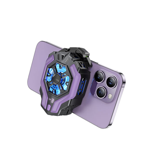 Hoco. GM26 Dijital Sıcaklık Göstergeli Radyatör Telefon Soğutucu Fan