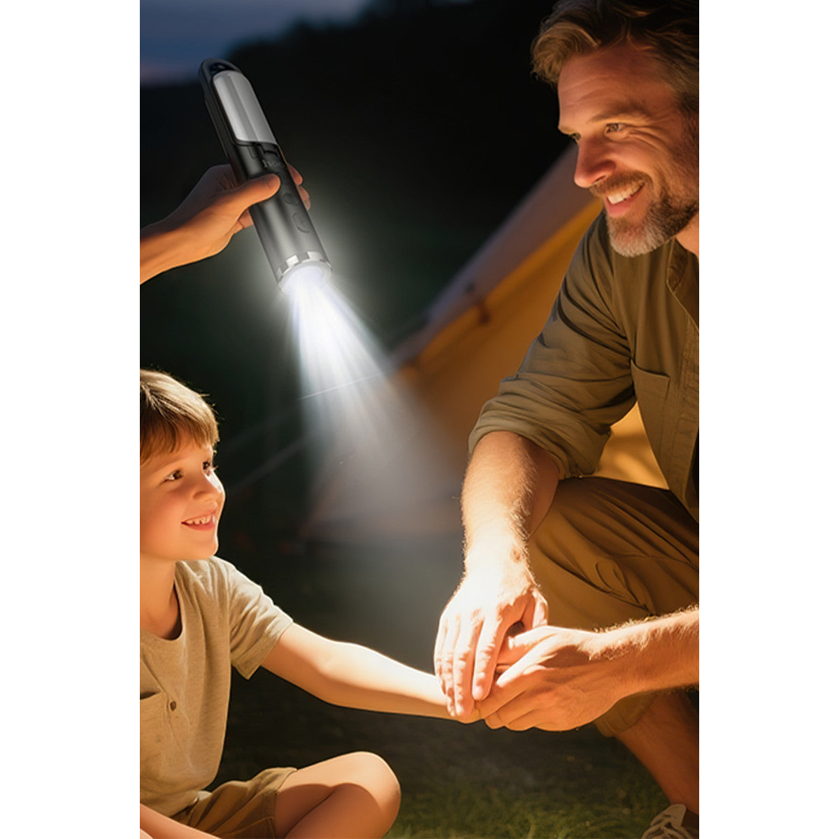 Hoco. HX13 2in1 Çok Fonksiyonlu Kamp Işığı