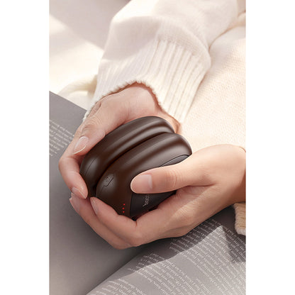 Hoco. J167 Coffee Bean Manyetik Çiftli El Isıtıcı - Kahverengi