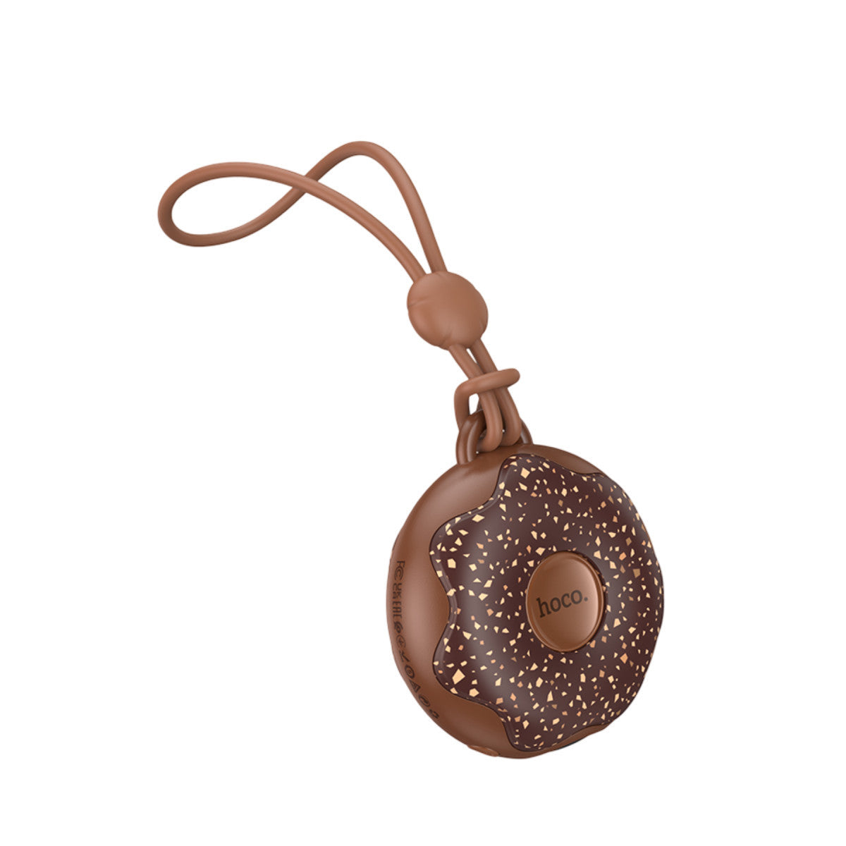 Hoco. J168 Donut Çift Taraflı Isıtmalı El Isıtıcı - Kahverengi