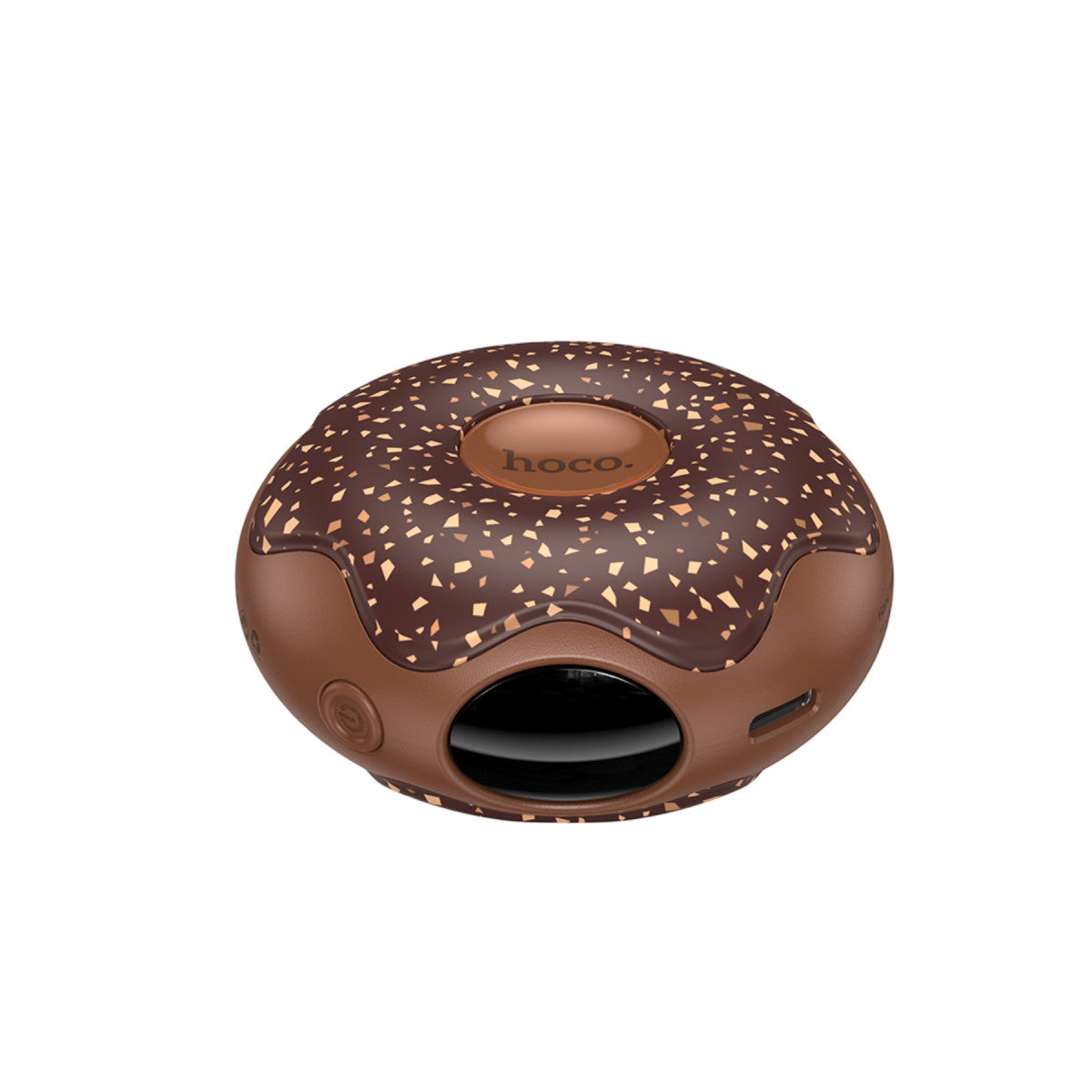 Hoco. J168 Donut Çift Taraflı Isıtmalı El Isıtıcı - Kahverengi