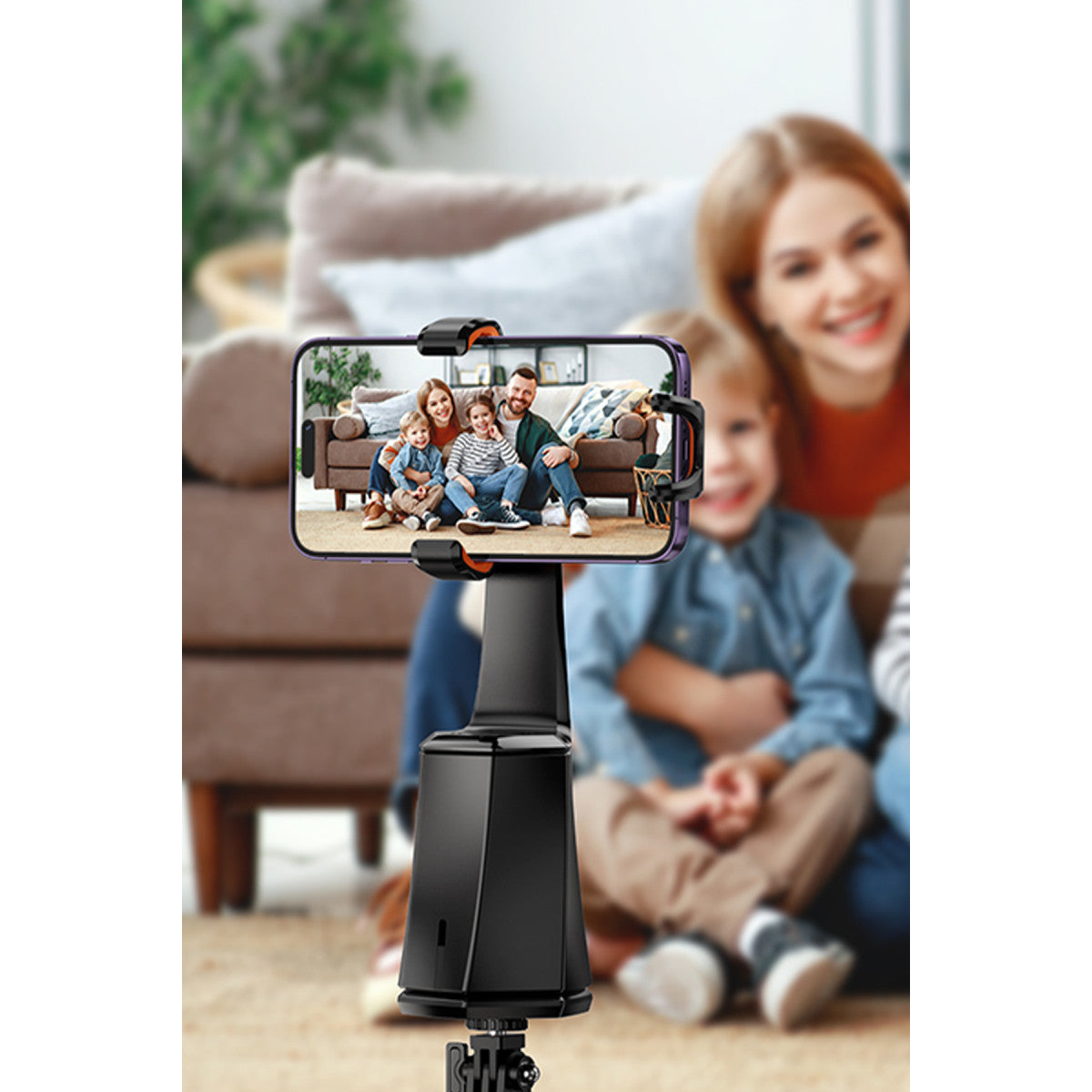 Hoco. K26 Otomatik Yüz Takipli Tripodlu Akıllı Selfie Gimbal - Siyah