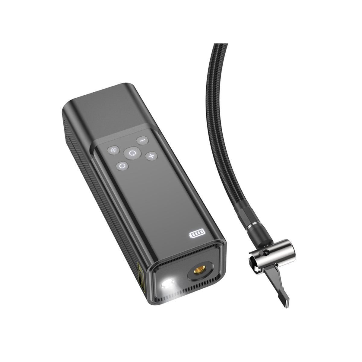 Hoco. ZP7 Çok Fonksiyonlu Dijital Göstergeli 5.000 mAh Bataryalı Akıllı Kablosuz Hava Kompresörü
