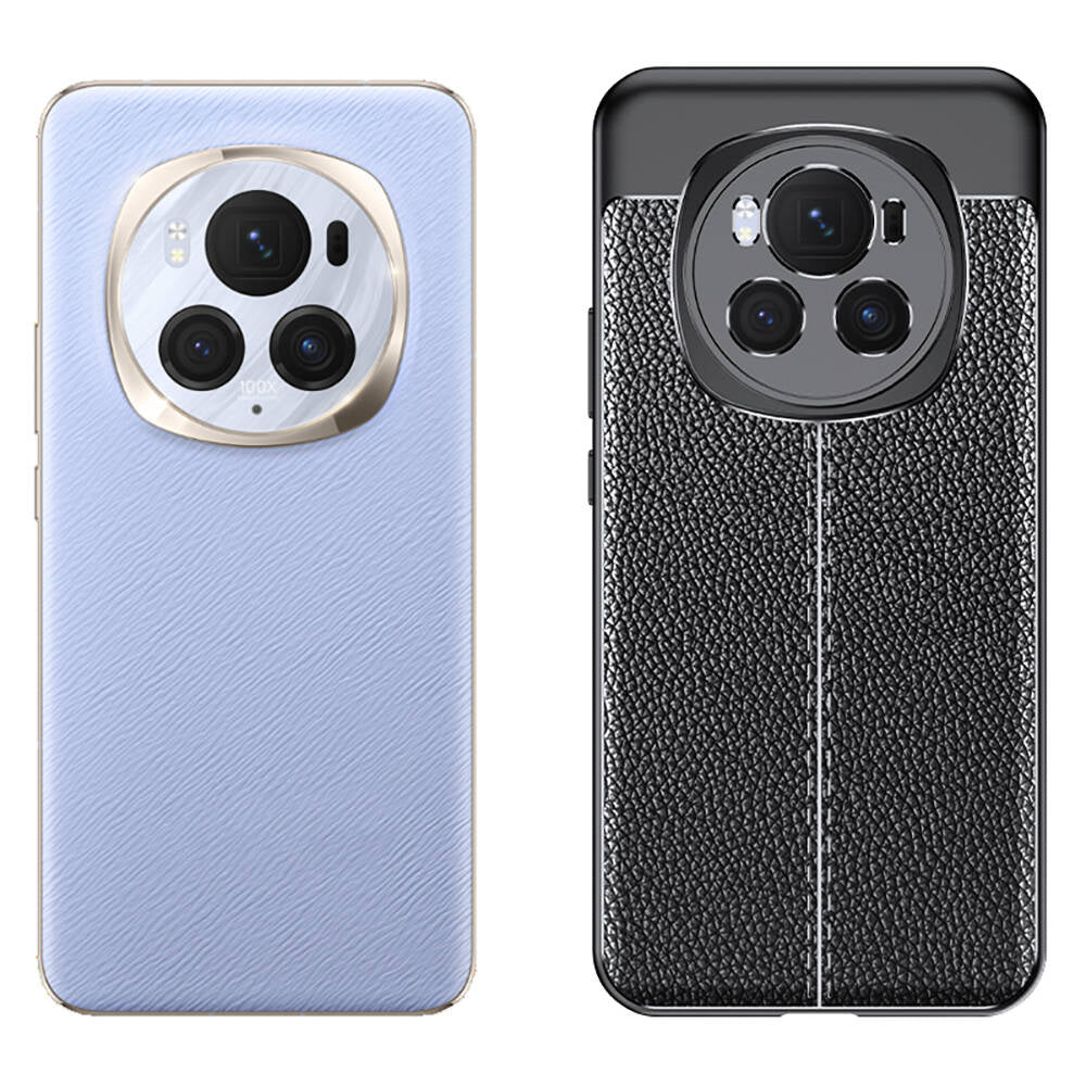 Honor Magic 6 Pro Kılıf Zore Niss Silikon Kapak Siyah