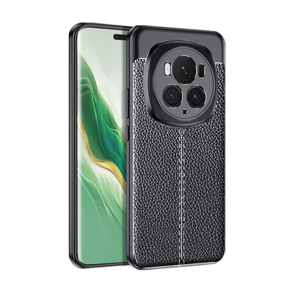 Honor Magic 6 Pro Kılıf Zore Niss Silikon Kapak Siyah