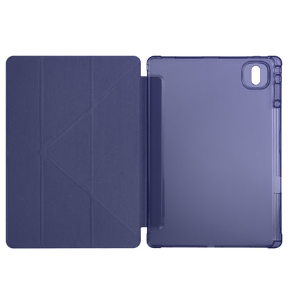 Honor MagicPad 2 Kılıf Zore Tri Folding Kalem Bölmeli Standlı Kılıf Siyah