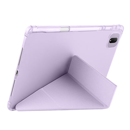 Honor MagicPad 2 Kılıf Zore Tri Folding Kalem Bölmeli Standlı Kılıf Siyah
