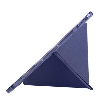 Honor Pad 9 Kılıf Zore Tri Folding Kalem Bölmeli Standlı Kılıf Koyu Yeşil