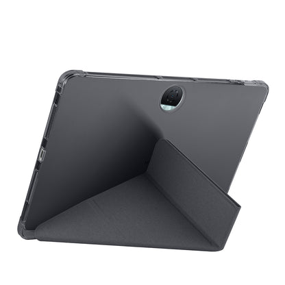 Honor Pad 9 Kılıf Zore Tri Folding Kalem Bölmeli Standlı Kılıf Lacivert