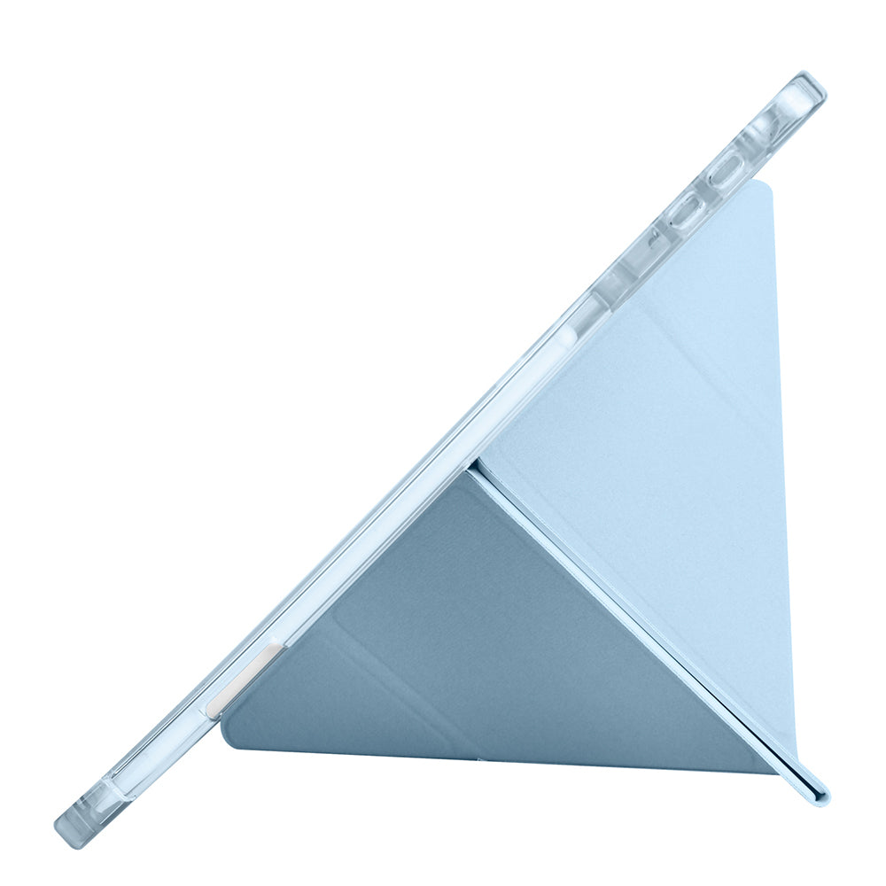 Honor Pad GT Kılıf Zore Tri Folding Kalem Bölmeli Standlı Kılıf Lila