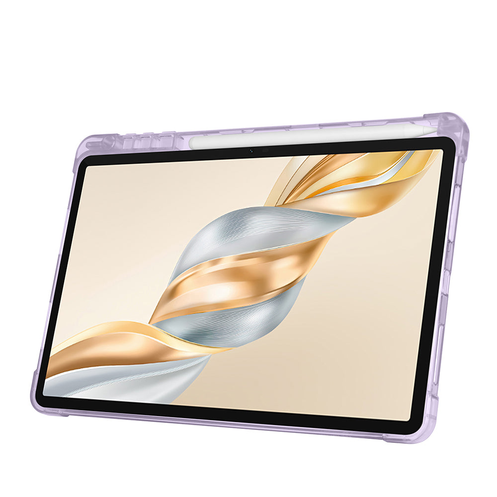 Honor Pad X9A Kılıf Zore Tri Folding Kalem Bölmeli Standlı Kılıf Koyu Yeşil