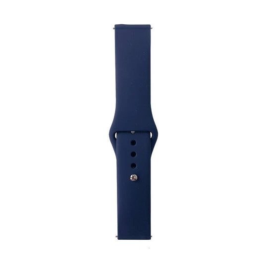Huawei GT2 46mm Band Serisi 22mm Klasik Kordon Silikon Strap Kayış Midnight Blue