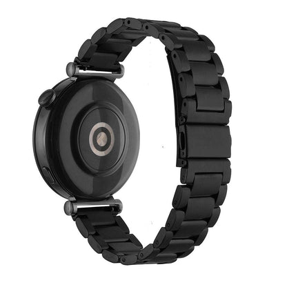 Huawei GT4 41mm Zore KRD-04 18mm Metal Kordon Siyah