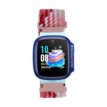 Huawei GT4 41mm Zore KRD-139 18mm Çocuklara Özel Örgü Kordon