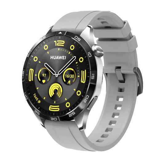 Huawei GT4 41mm Zore KRD-95 22mm Silikon Kordon Gri