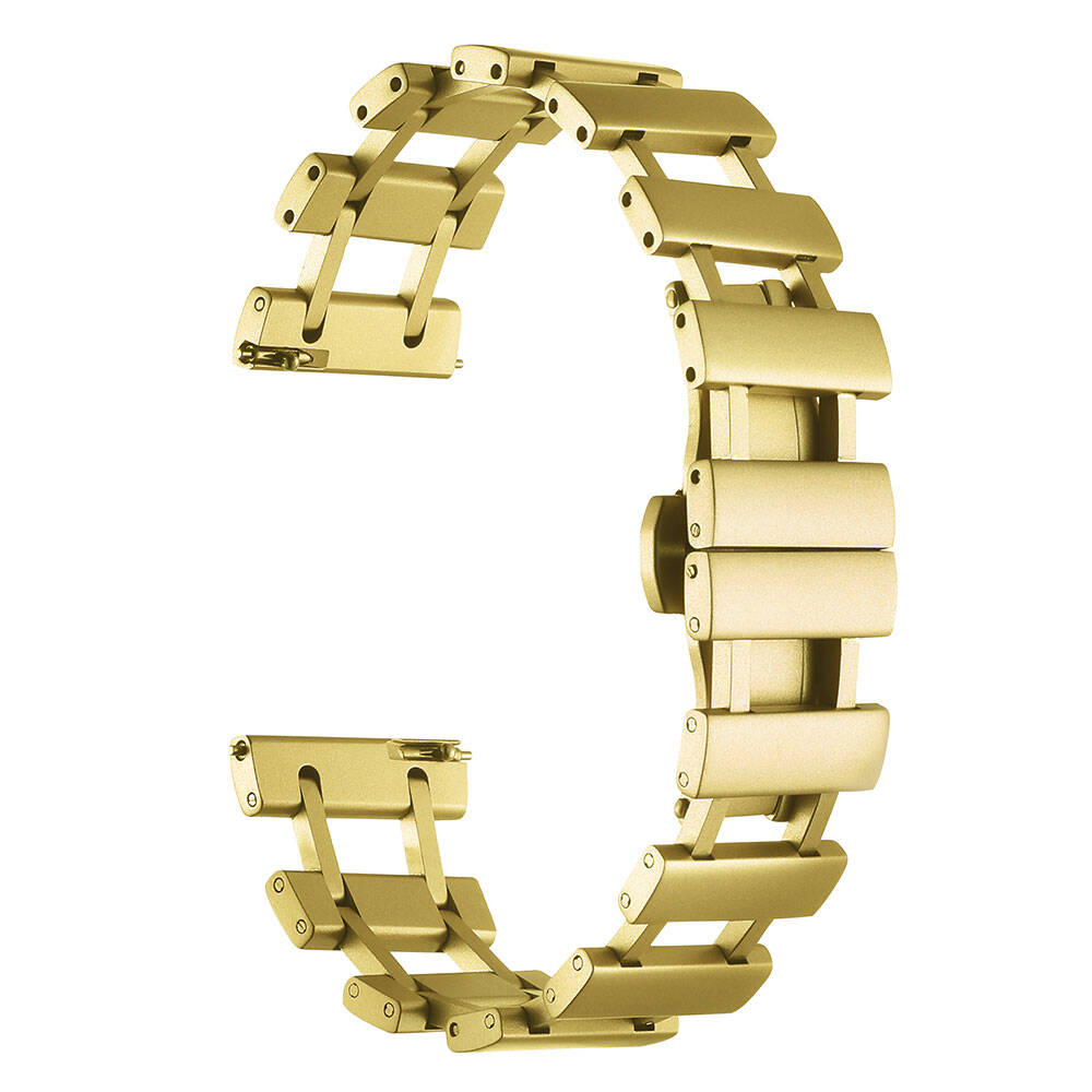 Huawei Honor Magic 2 46mm Zore KRD-96 22mm Metal Kordon Gold