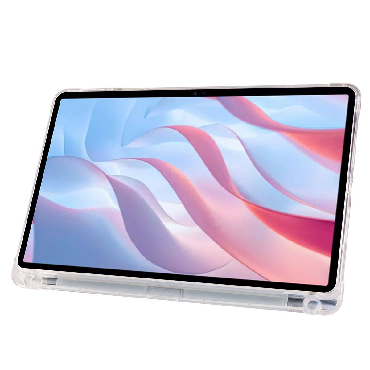 Huawei Honor Pad X9 11.5' Kılıf Zore Tri Folding Kalem Bölmeli Standlı Kılıf Kırmızı