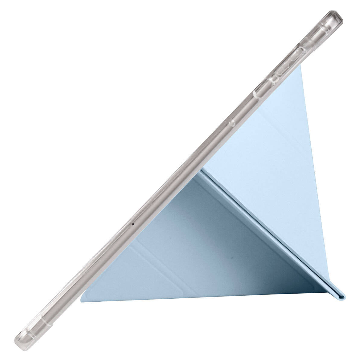 Huawei Honor Pad X9 11.5' Kılıf Zore Tri Folding Kalem Bölmeli Standlı Kılıf Mavi