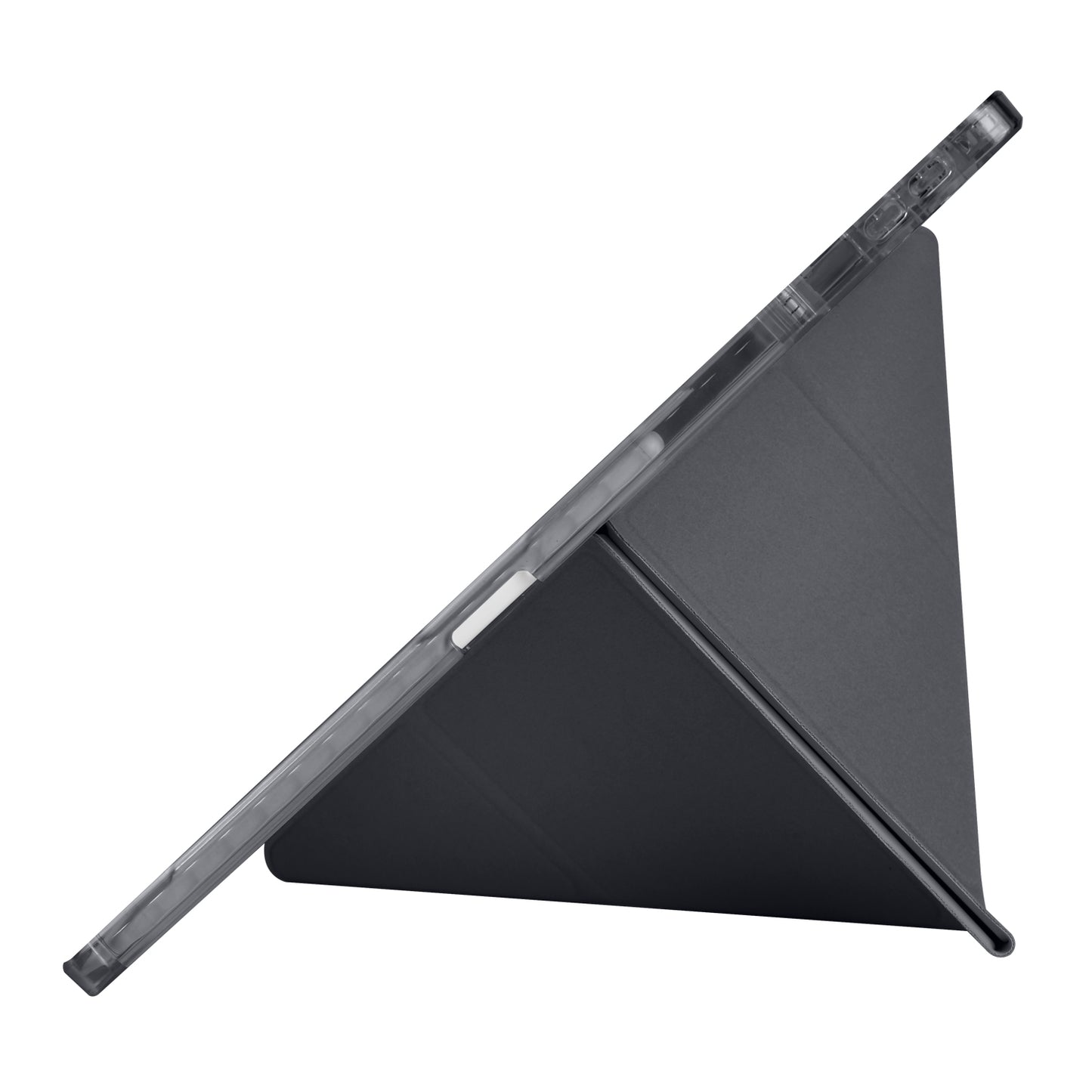 Huawei Matepad 12X Kılıf Zore Tri Folding Kalem Bölmeli Standlı Kılıf Mavi