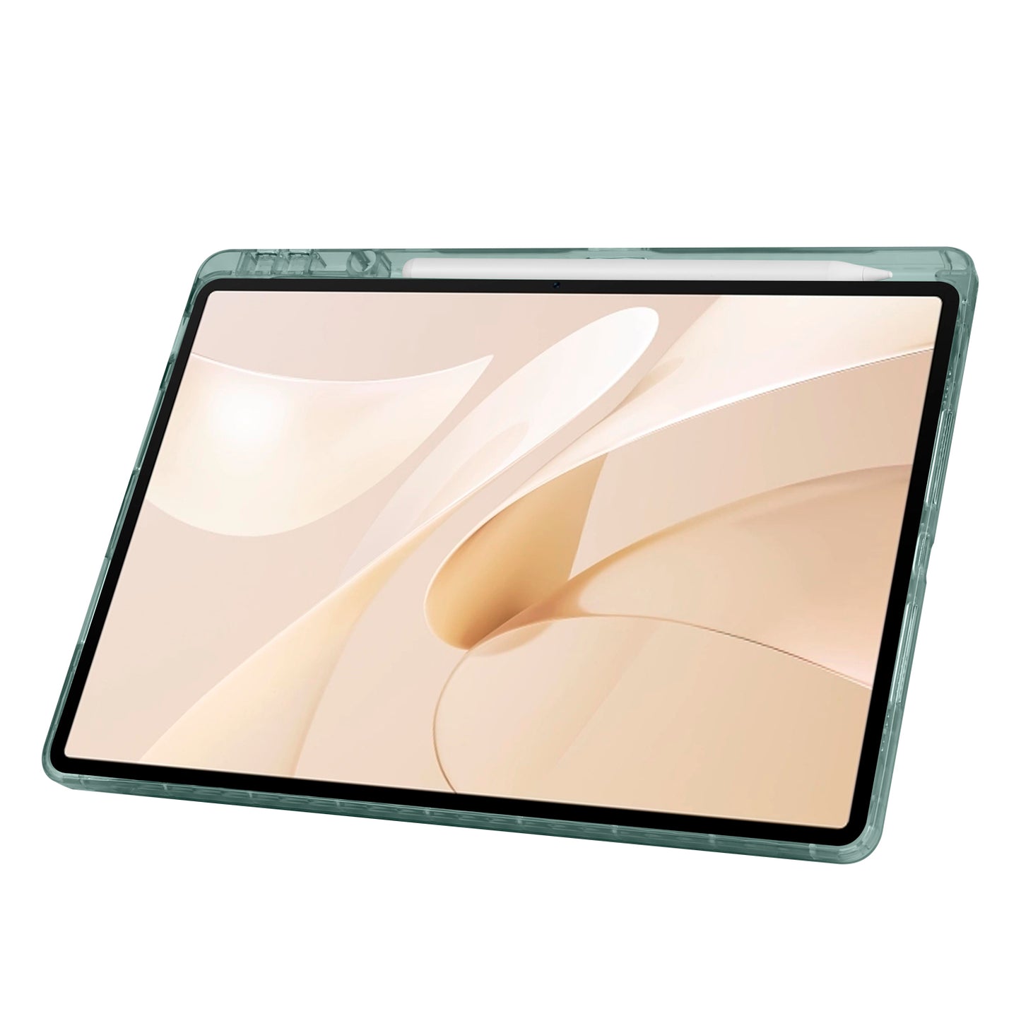 Huawei Matepad 12X Kılıf Zore Tri Folding Kalem Bölmeli Standlı Kılıf Siyah