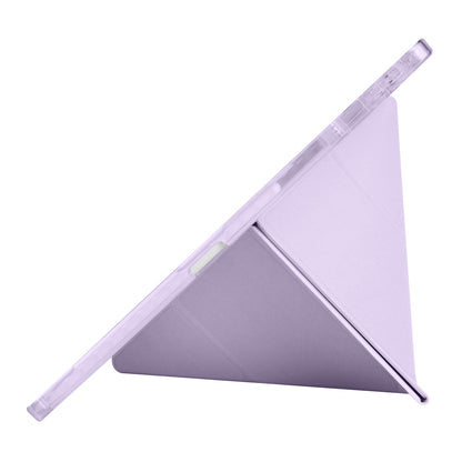 Huawei Matepad 12X Kılıf Zore Tri Folding Kalem Bölmeli Standlı Kılıf Mavi