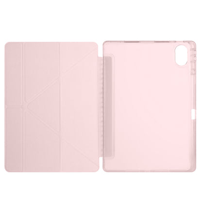 Huawei Matepad 12X Kılıf Zore Tri Folding Kalem Bölmeli Standlı Kılıf Mavi