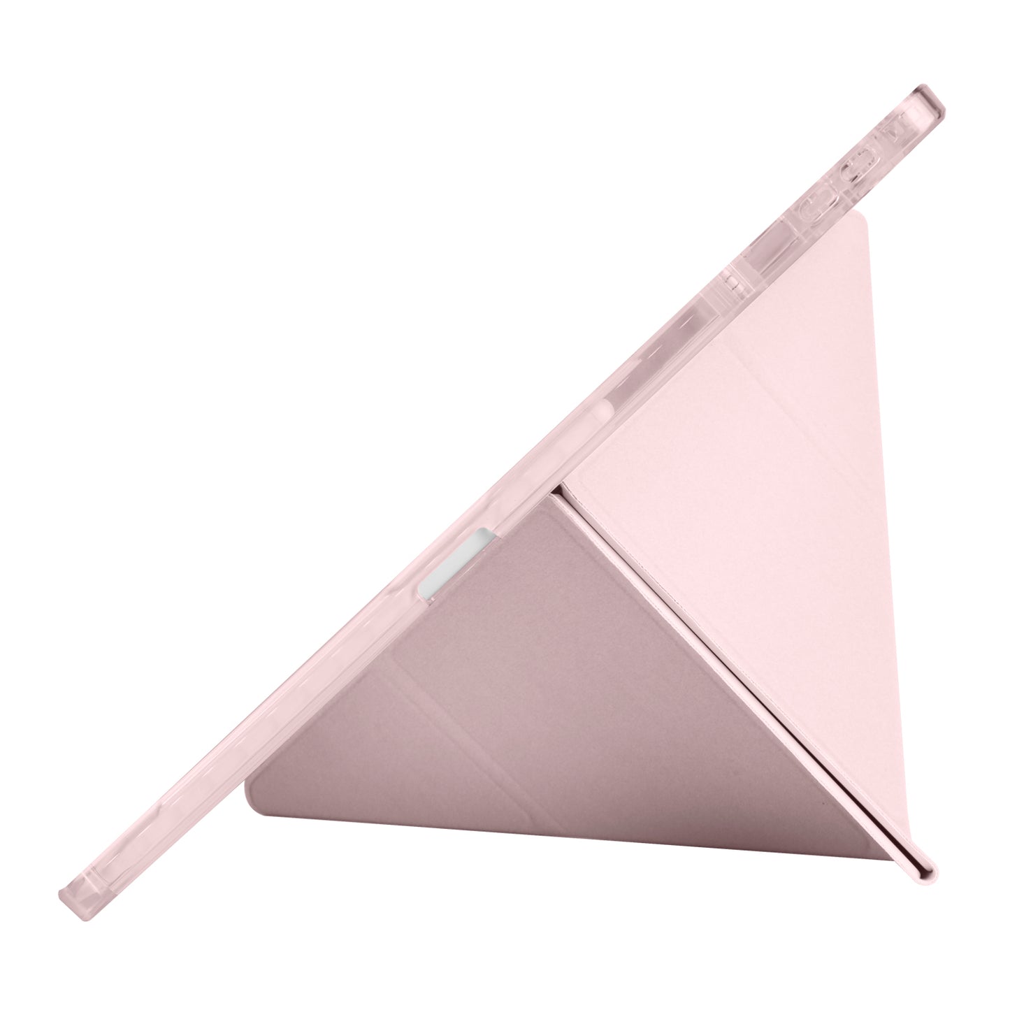 Huawei Matepad 12X Kılıf Zore Tri Folding Kalem Bölmeli Standlı Kılıf Mor