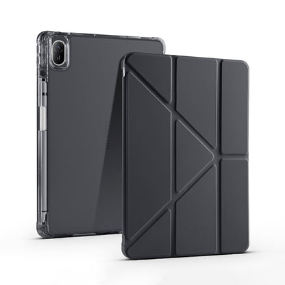 Huawei Matepad SE 11 Kılıf Zore Tri Folding Kalem Bölmeli Standlı Kılıf Lila