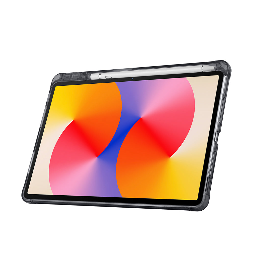 Huawei Matepad SE 11 Kılıf Zore Tri Folding Kalem Bölmeli Standlı Kılıf Mor