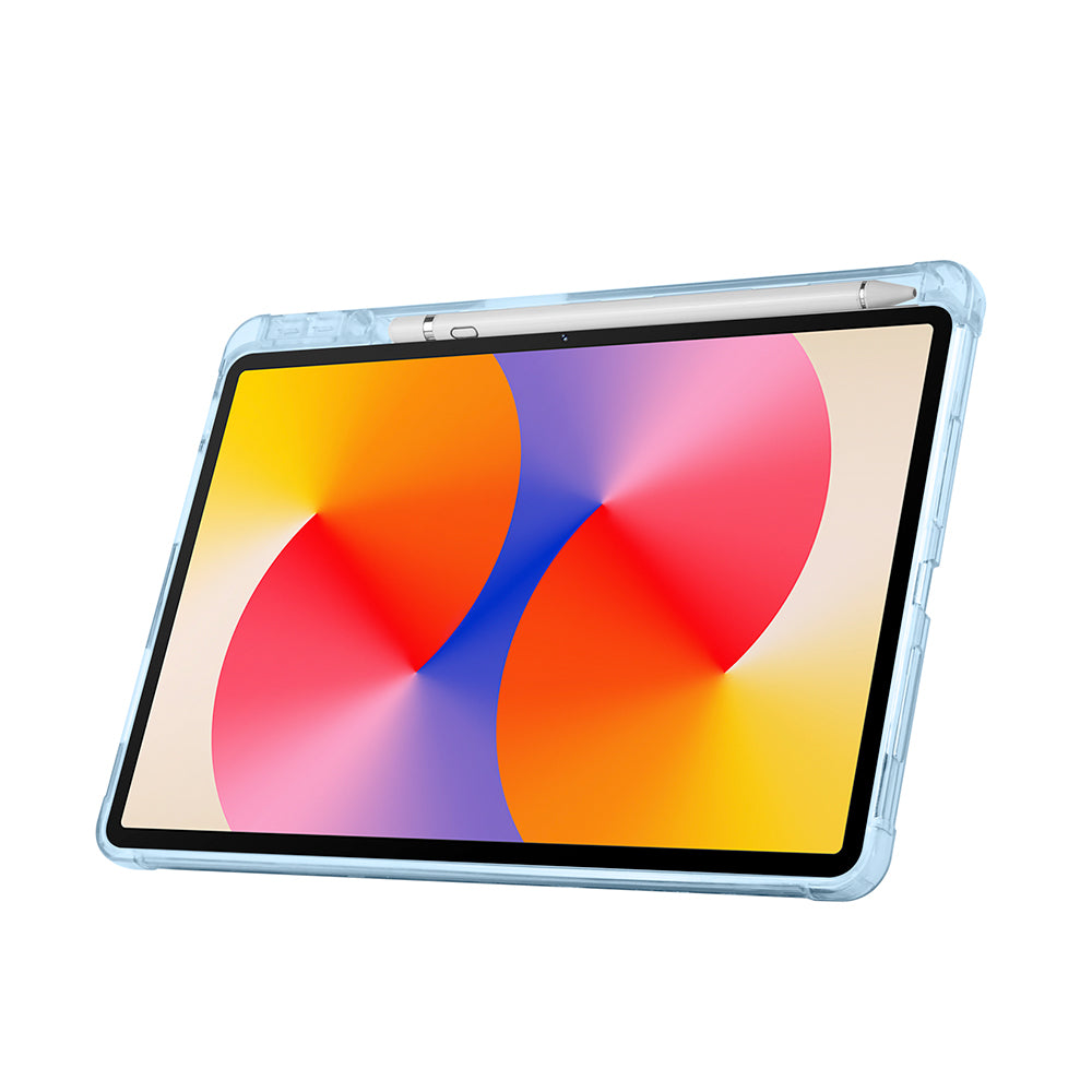 Huawei Matepad SE 11 Kılıf Zore Tri Folding Kalem Bölmeli Standlı Kılıf Siyah